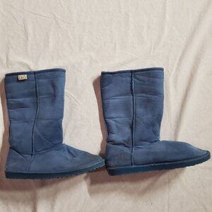 Eskies Blue Ugg Boots - Size 11